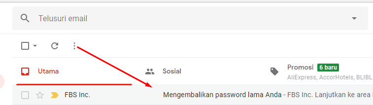 Cara Pemulihan Password Personal Area Fbs Fbs Indonesia